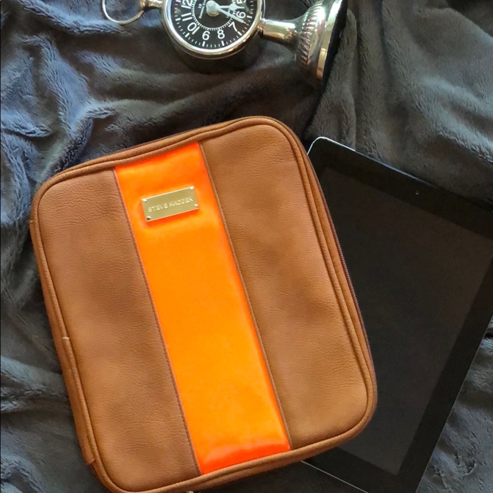 Steve Madden Orange iPad Case